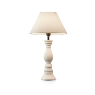 Lampara Imit Piedra Columna 49 cms.