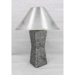 Lampara  Gris/negro YF 1256-10  25 cms.