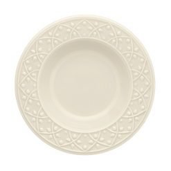 Plato hondo 23 cms Ceramicas Oxford- Linea Marfil