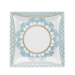 Domo Plato Postre 20x20 cm. Dec. 2459