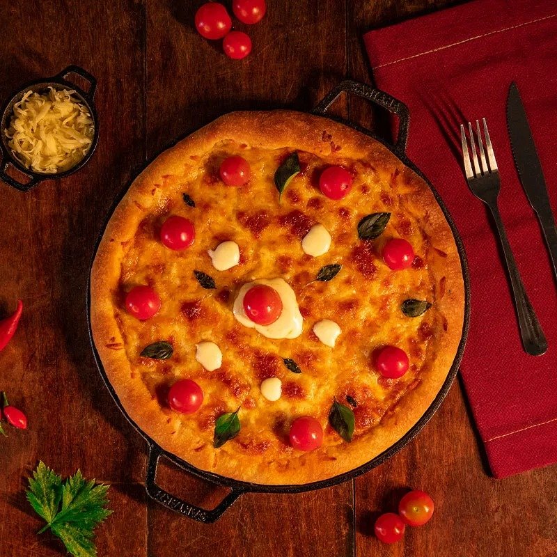 Pizzera hierro de 36 cm 1.9 L SANTANA - Imagen 3