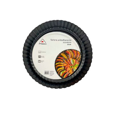 Tartera acanalada PRISMA 25 cm