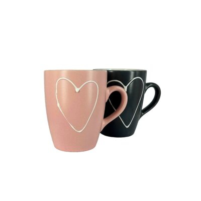 Jarro 330 ml corazón colores surtidos