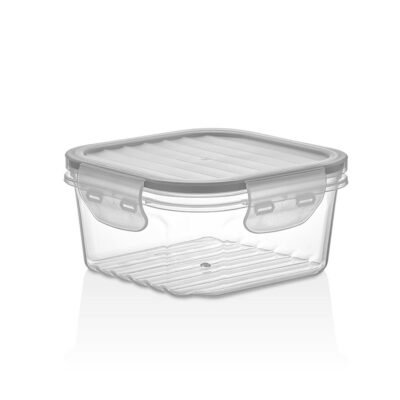 Vianda transparente 800ml 17x17x8 cm