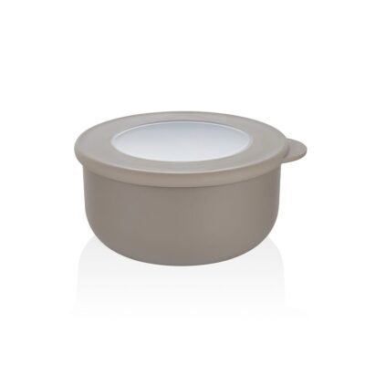 Vianda redonda con tapa silicona 500ml