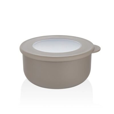 Vianda redonda con tapa silicona 900ml