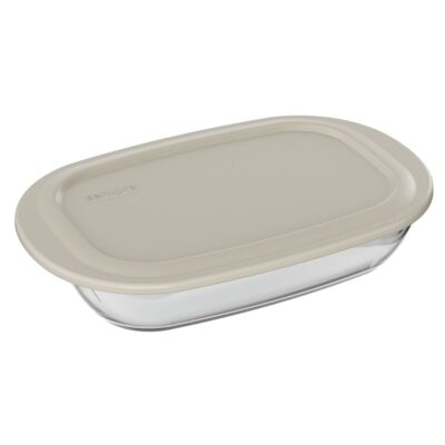 Fuente rectangular con tapa 4L SEMPRE