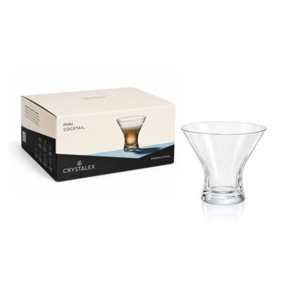 Bohemia 4 Copas mini coctail sin pie 140 ml.