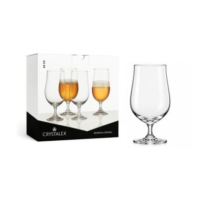 Set copas cerveza 380 ml x4  BOHEMIA