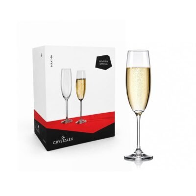 Set copas Maxima flauta 220 ml x6 BOHEMIA