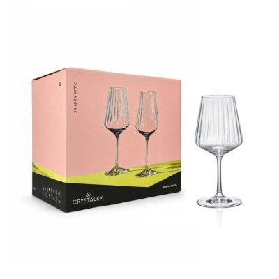 Set copas Optic 450 ml x6 BOHEMIA