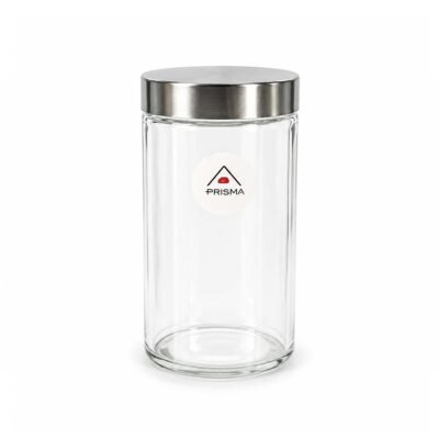 Frasco tapa acero 550 ml 8x15 cm PRISMA