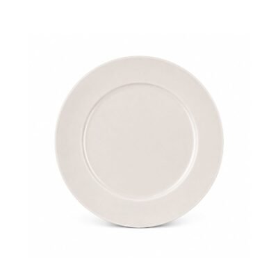 Plato llano blanco 23 cms.  HR002-9