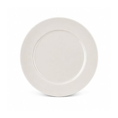 Plato llano blanco 27 cms  HR002-10.5