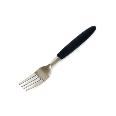 Tenedor KUTT mango plástico negro