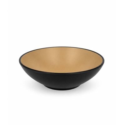 Bowl ensaladera melamina bicolor 16.5 x 5.5 cm
