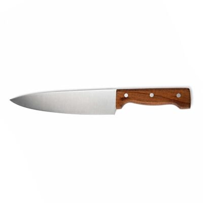 Cuchilla Cheff mango madera remachada KUTT 20 cm 2