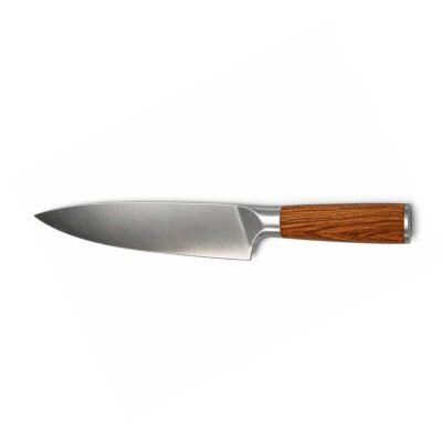 Cuchilla mango madera KUTT 20 cms espesor 2.5 mm