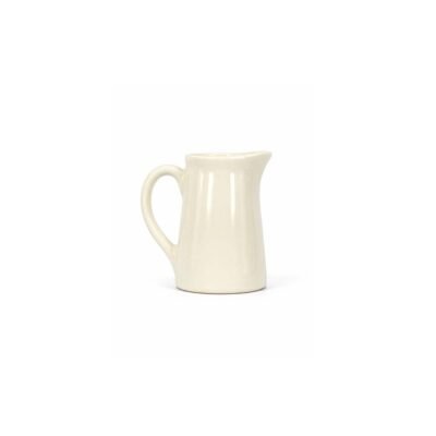 Jarra limon/cremera 40 ml porcelana blanca