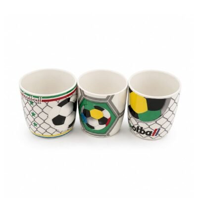 Taza de cerámica colores surtidos 8.5 x 9 cms