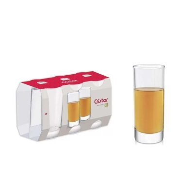 Set vasos Lexington 70 ml x6 CRISTAR