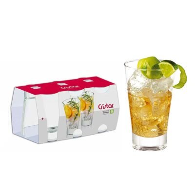 Set vasos London 400 ml x6 CRISTAR