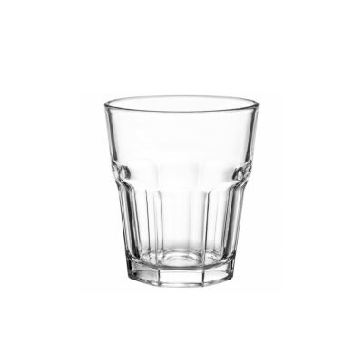 Vaso agua facetado 205 ml vidrio