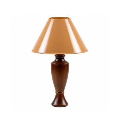 Lampara cerámica color madera YFS-15089