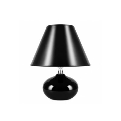 Lampara  Oval Negra YF13071 22 cm