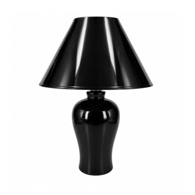 Lampara Hongo  Negro Q27940-1 20.3/34 cms.