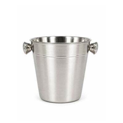 Hielera acero inox asas 12x12 cm PRISMA