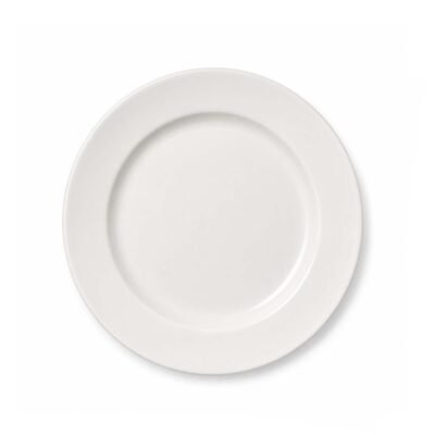 Plato blanco llano 27 cms.