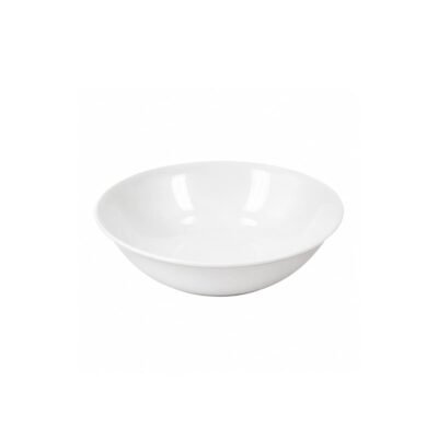 Salad Bowl porcelana blanco  16x5 cms