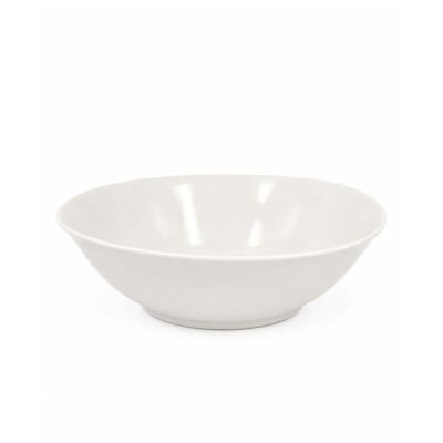 Ensaladera cuadrada hondo blanca 17 cm