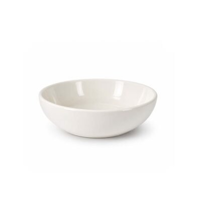 Ensaladera blanca 20.5x5.5 cms