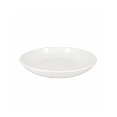 Ensaladera blanca 23x4.5 cms
