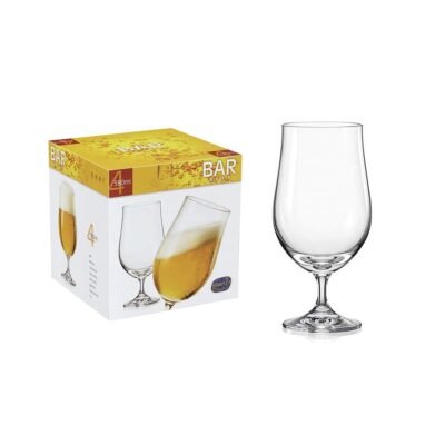 Set copas Cerveza 550 ml x4 BOHEMIA