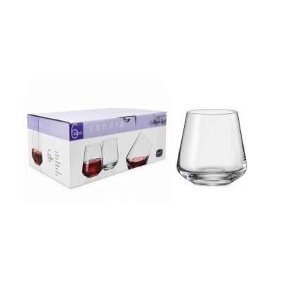 Set vasos Sandra rock 400 ml x6 BOHEMIA