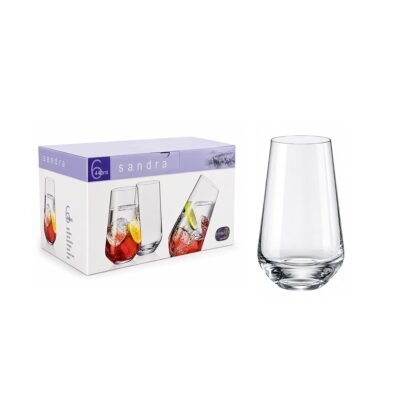Set vasos Sandra 440 ml x6 BOHEMIA