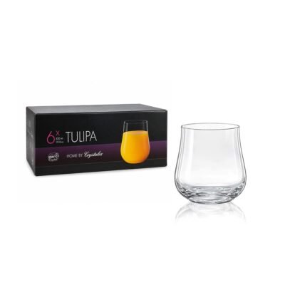 Set vasos Tulipa 350 ml x6 BOHEMIA