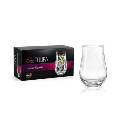 Set vasos Tulipa 450 ml x6 BOHEMIA