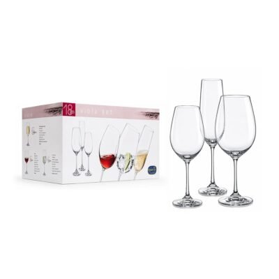 Set Viola 18 piezas BOHEMIA