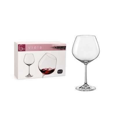 Set copas Viola 570 ml x6 BOHEMIA