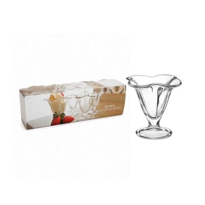 Set copas helado 160 ml x4 PRISMA