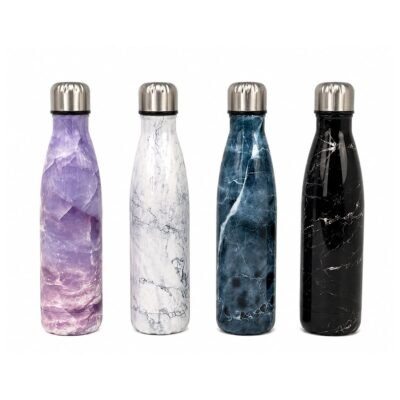 Botella termica acero estampado 500 ml