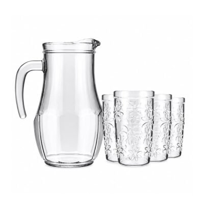 Set Jarra y 4 vasos SEMPRE