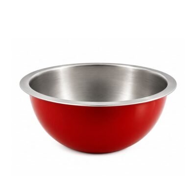 Bowl acero 20 cms Rojo 1301-20RC