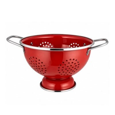 Colador Jet rojo 24 cm PRISMA