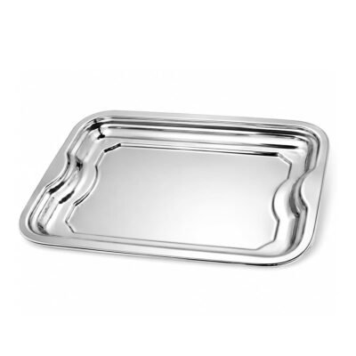 Bandeja acero mediana 32 x 22 cm
