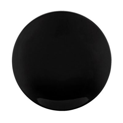Plato postre Coup Black 21 cm OXFORD